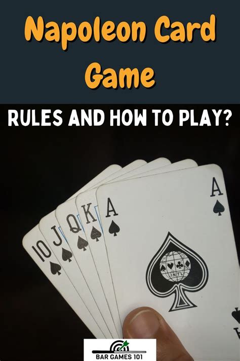 napoleon games poker|How To Play Napoleon Card Game — Gather Together Games.